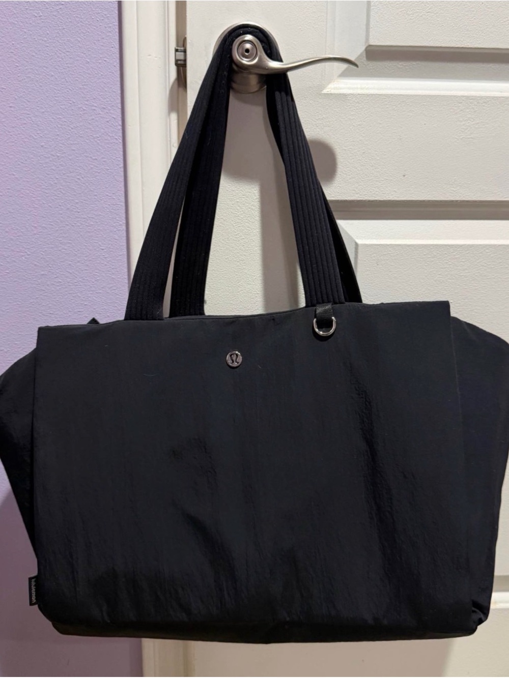 lululemon athletica Black Women's Tote Bag - Minimal Everyday Carry